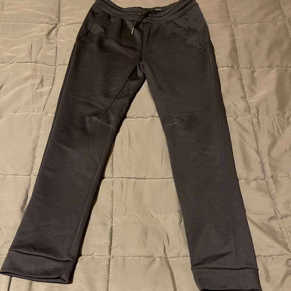 All in motion boys black joggers
